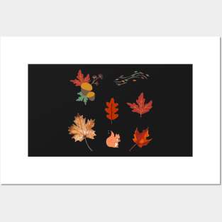 Fall 7 pk Stickers Collection Posters and Art